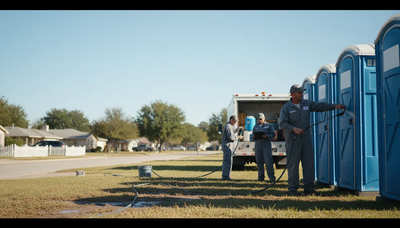 Long-Term Portable Toilet Rental in Stoneham, CO near me